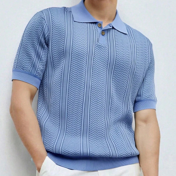 The Naples Men's Knit Polo Shirt