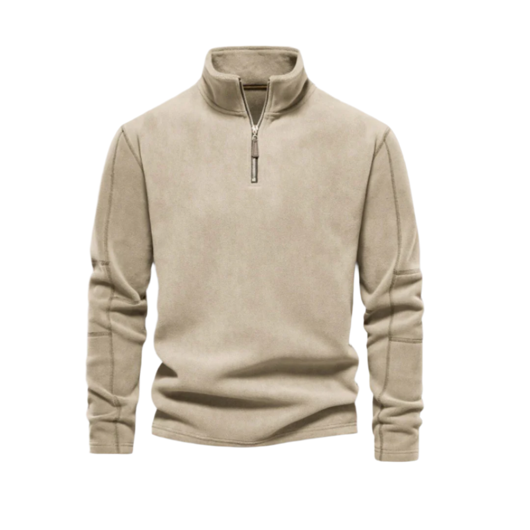 Warm and Modern Fleece Sweater for Men-The British Gentlemen