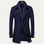 The Siena Men’s Wool Blend Long Trench Coat with Lapel Collar