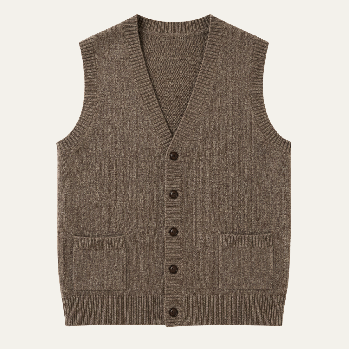 The Somerset Men’s Smart Casual Button Front Knit Vest