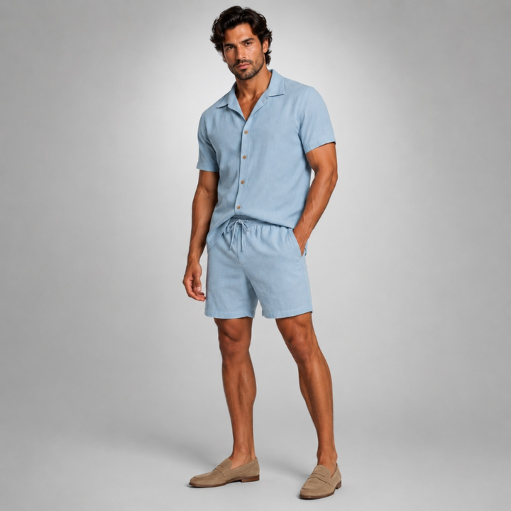 The Corsica Set – Summer Shirt & Pants for Men