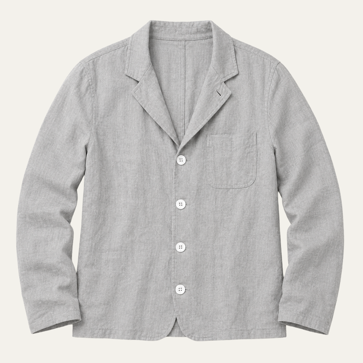 The Ellsworth Men’s Linen Casual Overshirt