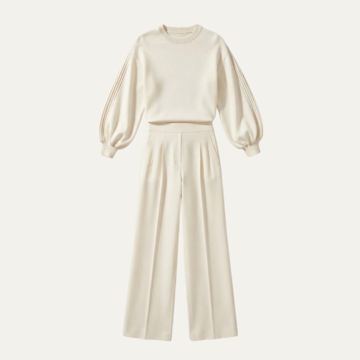 Women's Elegant Two Piece Knit Set