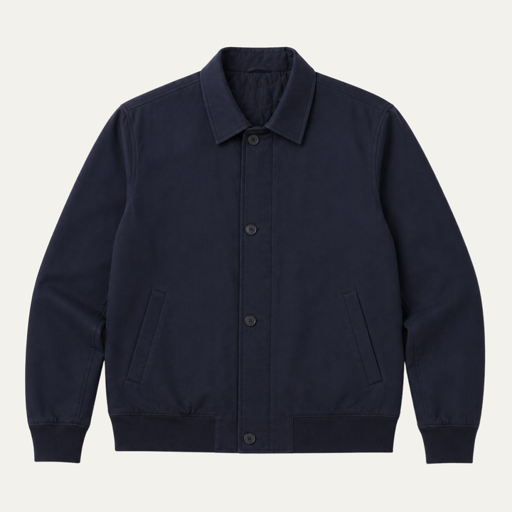 The Princeton Men’s Slim Fit Lightweight Casual Zip Jacket