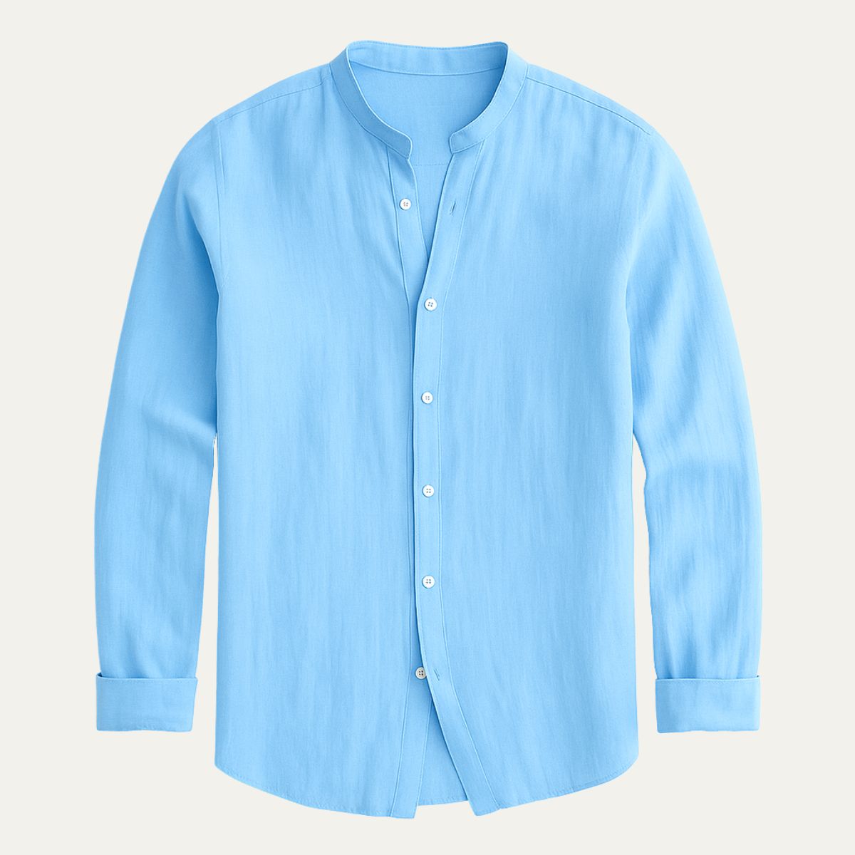 Summer Casual Linen Men Shirt Relaxed Fit
