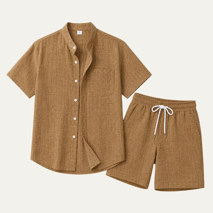 The Mayfield Men’s Linen Matching Set