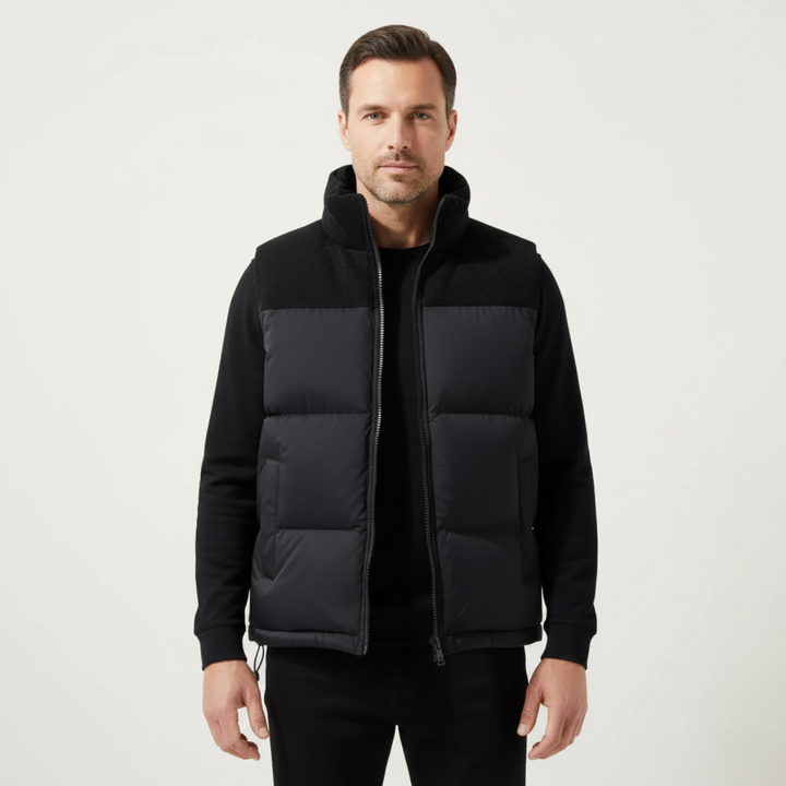 The Port Isaac Men's Stylish Quilted Puffer Vest