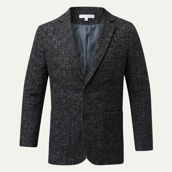 The Willoughby Men’s Classic Tailored Fit Suit Plaid Blazer