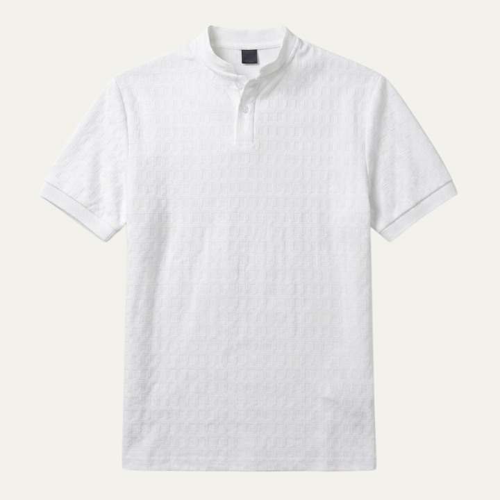 The Oakridge Hill Men’s Classic Textured Summer Polo Shirt