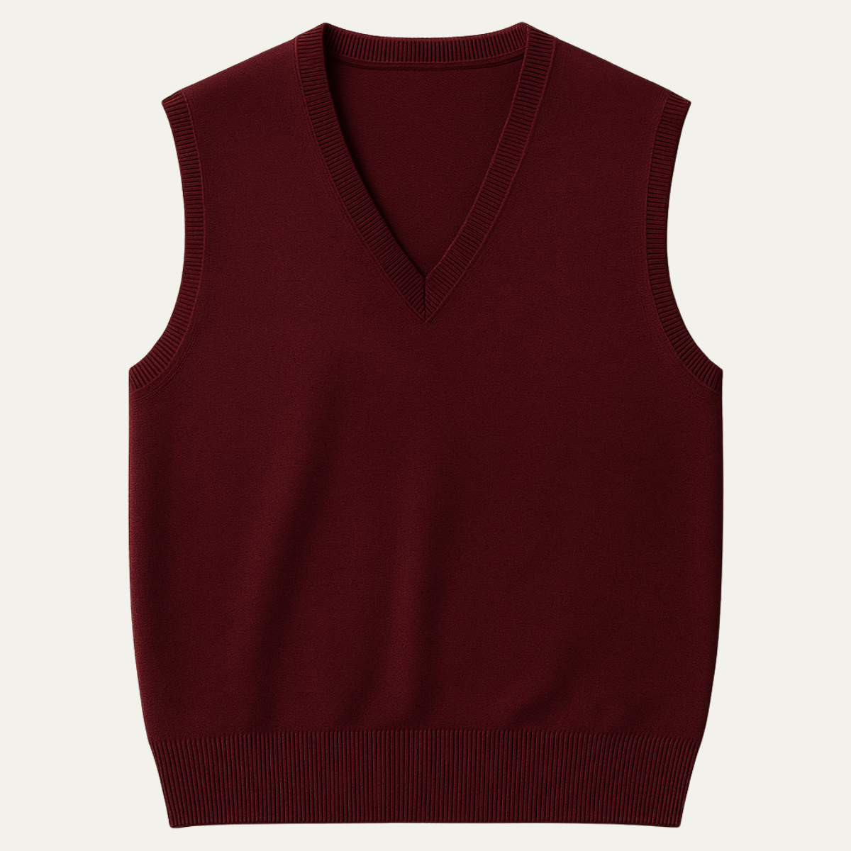 The Riverdale Men’s V Neck Sleeveless Knit Sweater Vest for Layered Look