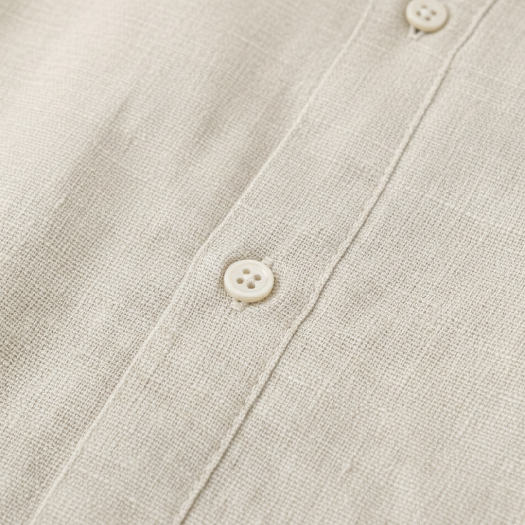 The Brighton Men’s Relaxed Oversized Cotton Button Up Shirt