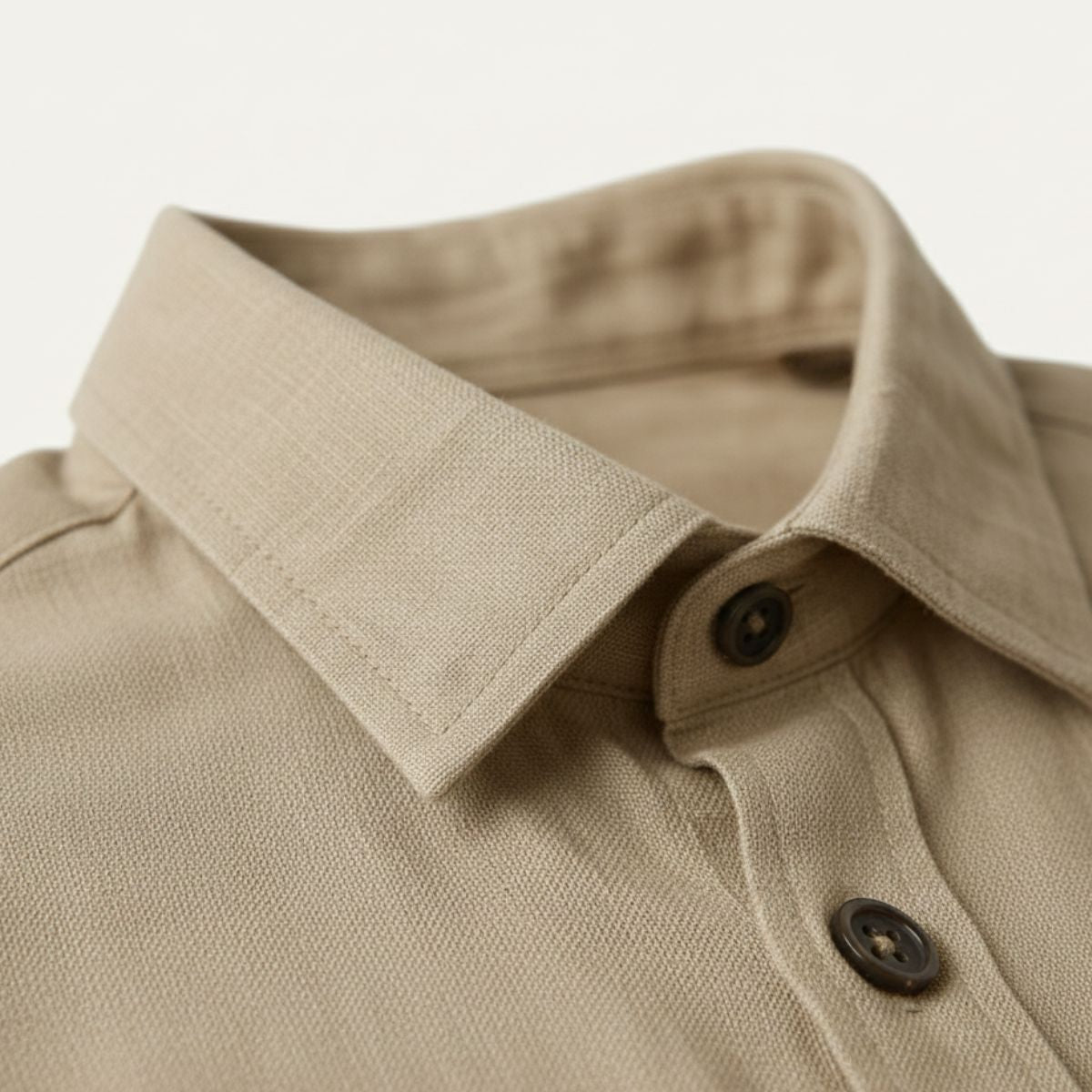 The Zurich Vintage Long Sleeve Linen Shirt for Men