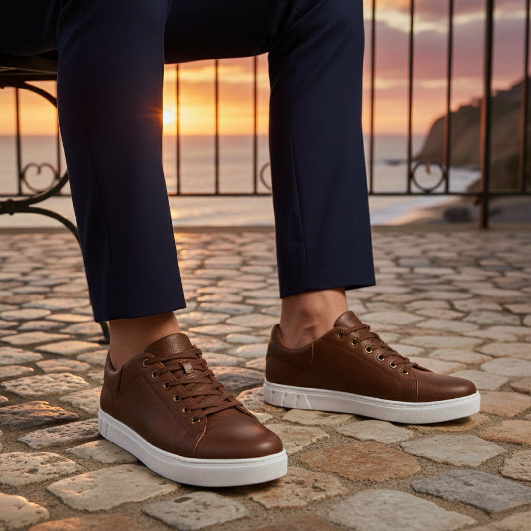 The Murano Men’s Classic Business Casual Low Top Shoes