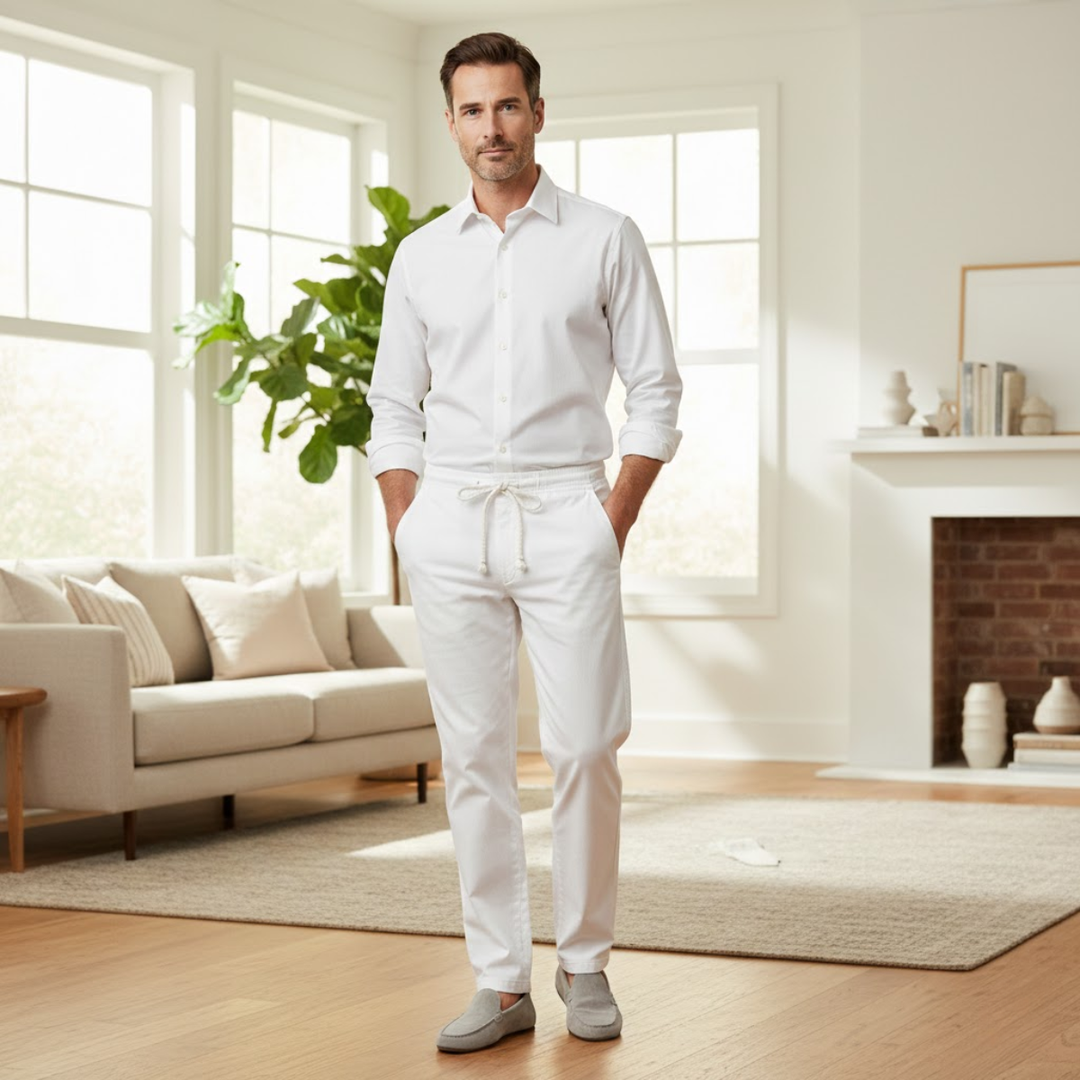 The Pinebrook Park Men’s Loose Drawstring Pants