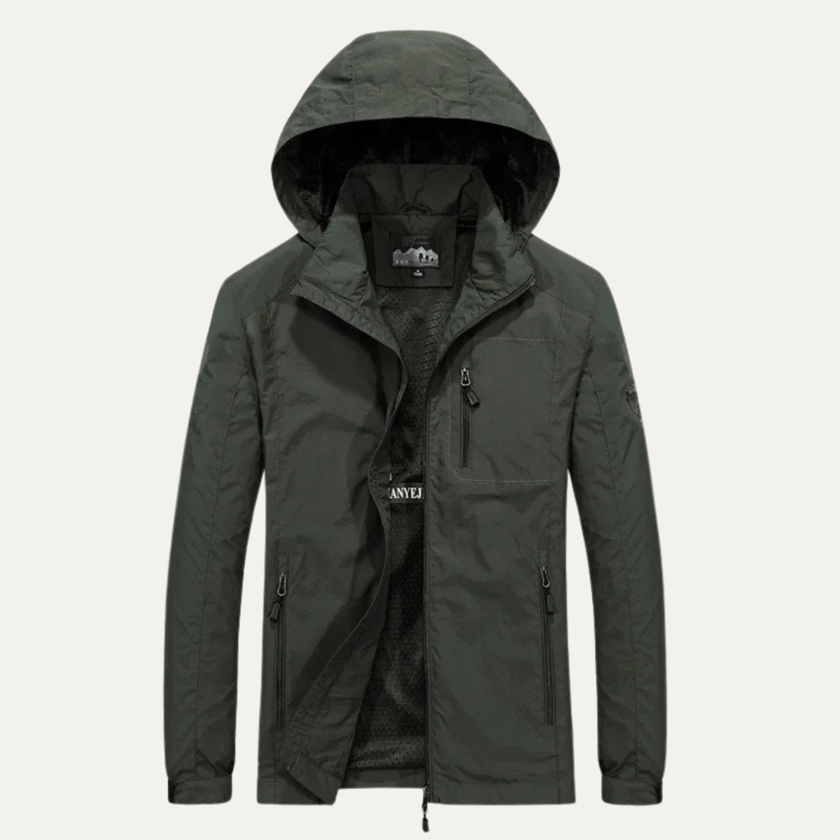 The Heritage Waterproof Outdoor Rain Jacket – Hooded Windbreaker