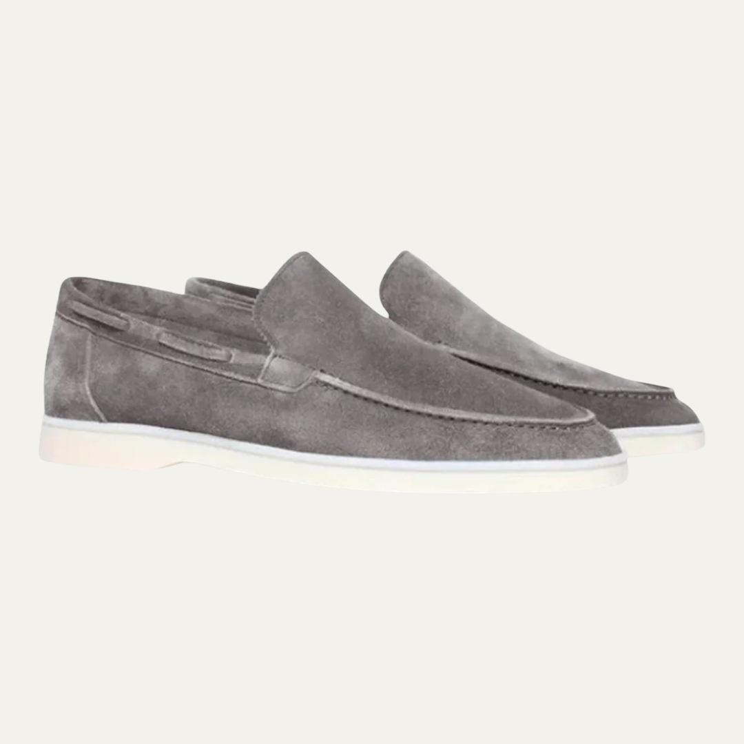 The United Gentlemen The Brookstone Men’s Suede Casual Loafers