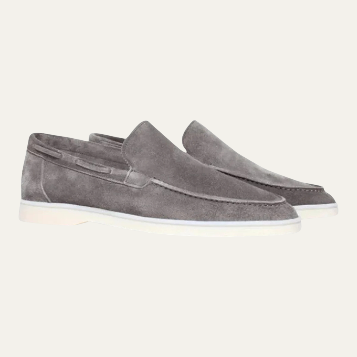 The Brookstone Men’s Suede Casual Loafers