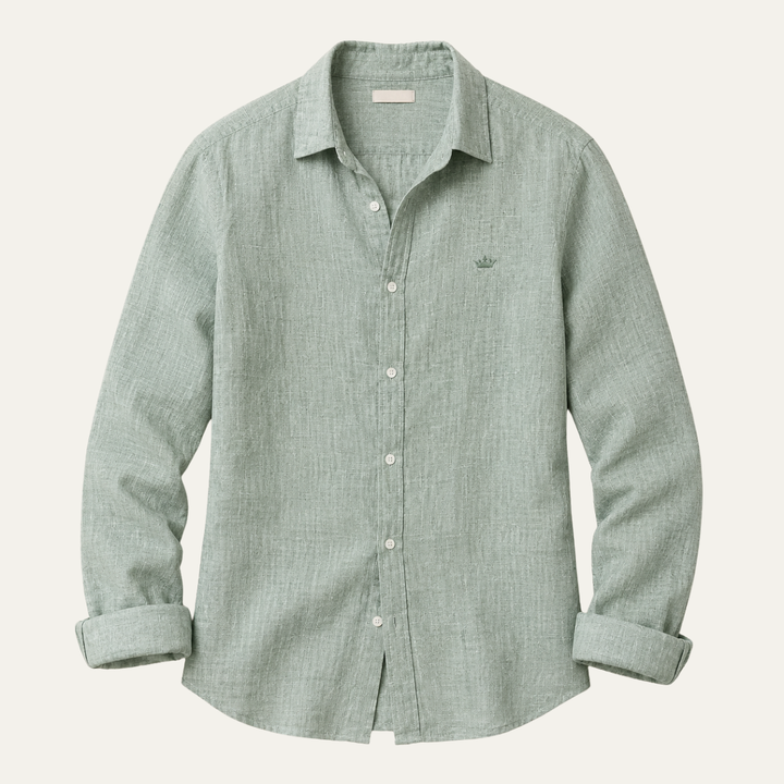 The Bellmont Men’s Linen Casual Shirt