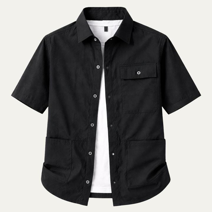 The Vernazza Men’s Casual Lightweight Button Down Shirt