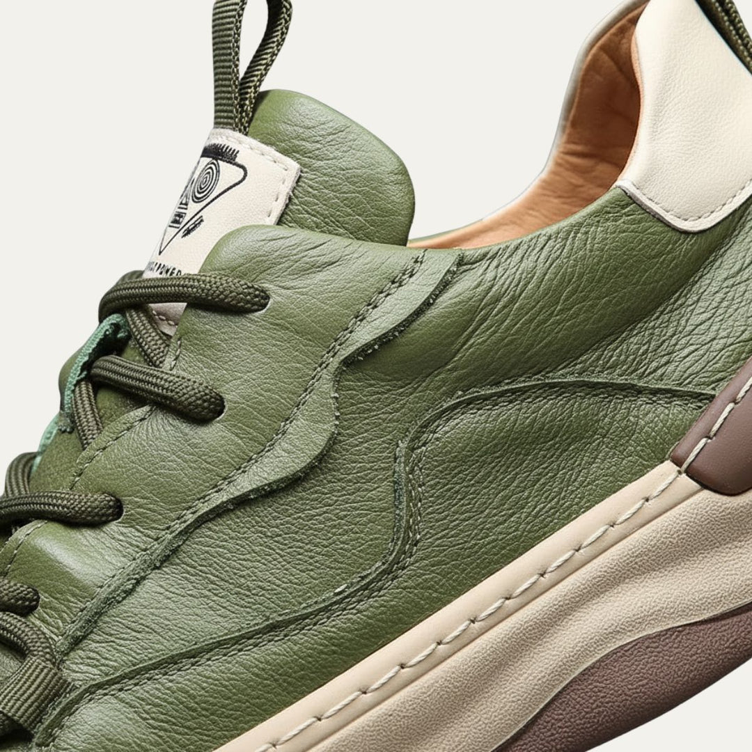 The Geneva Men’s Faux Leather Shoes – Modern Casual Sneakers