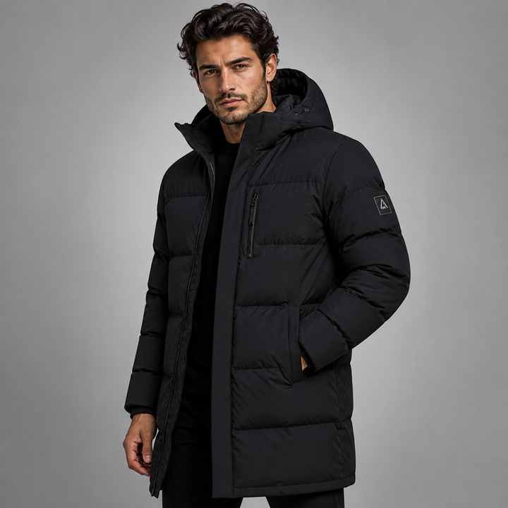 Men's Insulated Longline Puffer Coat