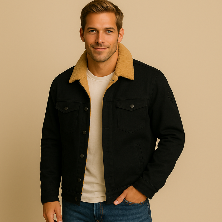 The Vancouver Men's Fleece Lined Outdoor Jacket | Modern & Warm