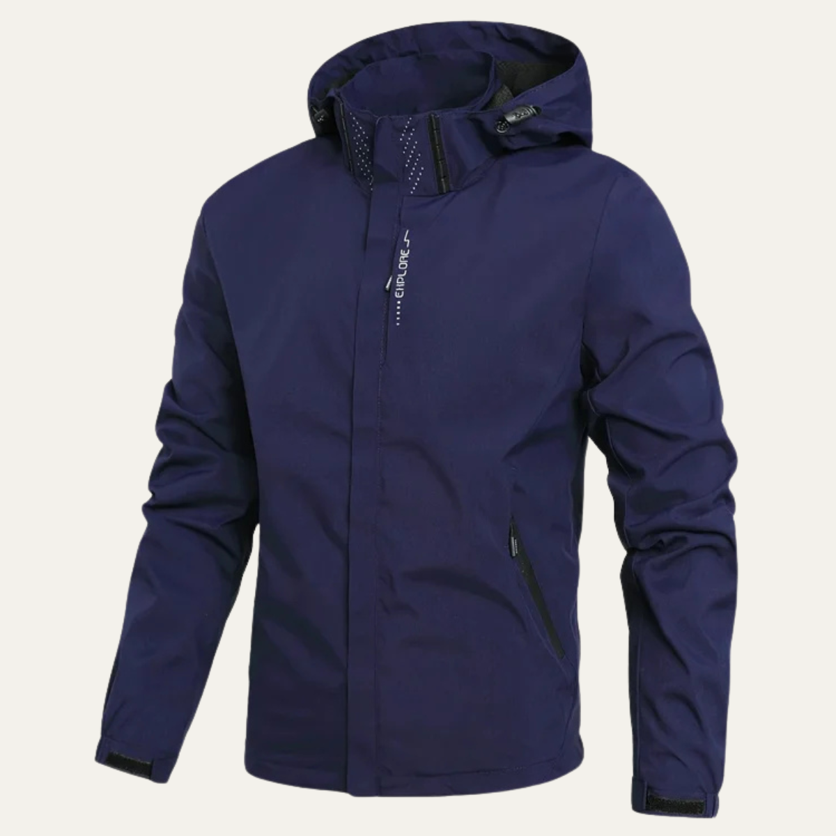 The Kingmere Waterproof Rain Jacket – Windproof Hooded Outdoor Hiking Coat
