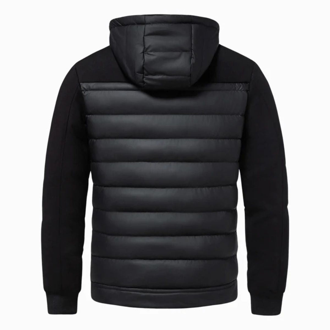 The Zurich Men's Hooded Light Puffer Jacket