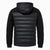 The Zurich Men's Black Hooded Puffer Coat – Lightweight Quilted Winter Coat