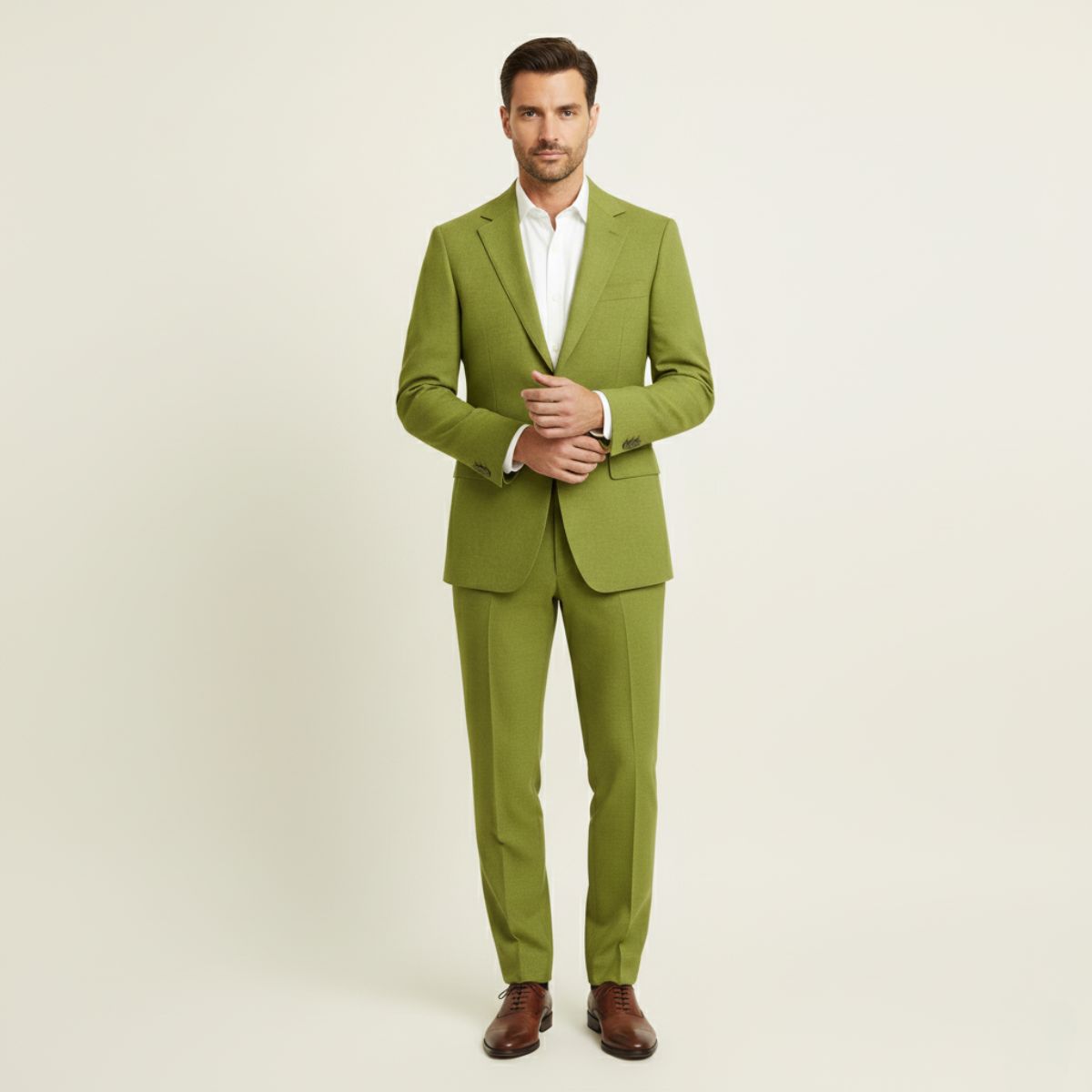 The Carroway Elegant Linen Suit