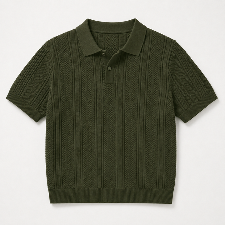 The Westbrook Men’s Smart Knit Polo Shirt