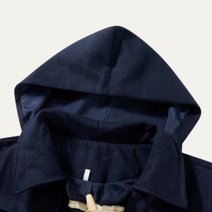 The Montrose Ridge Men’s Classic Wool Blend Toggle Duffle Jacket