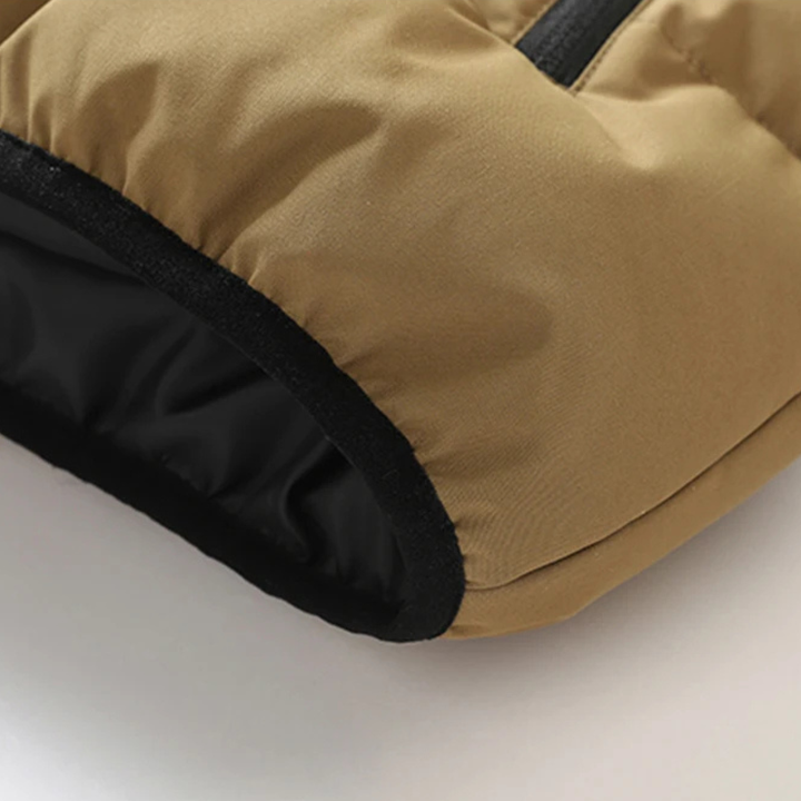 The Cedarfall Men’s Warm Hooded Winter Puffer Vest with Zip Pockets