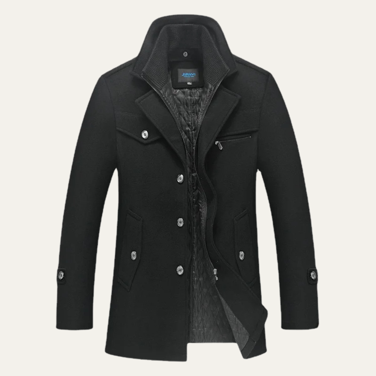 The Stonemont Men’s Smart Casual Wool Blend Winter Coat
