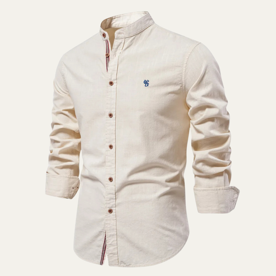 The Pisa Marina Men’s Casual Cotton Business Shirt