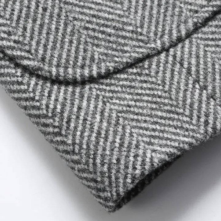 The Hamburg Men’s Slim Fit Smart Casual Houndstooth Check Blazer