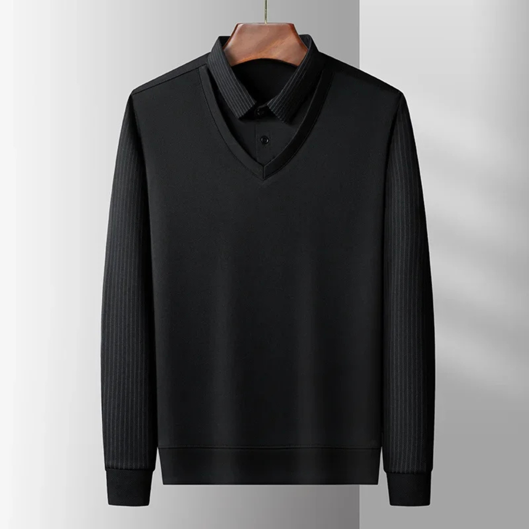 The Sirmione Men’s Casual Business Knit Polo Shirt