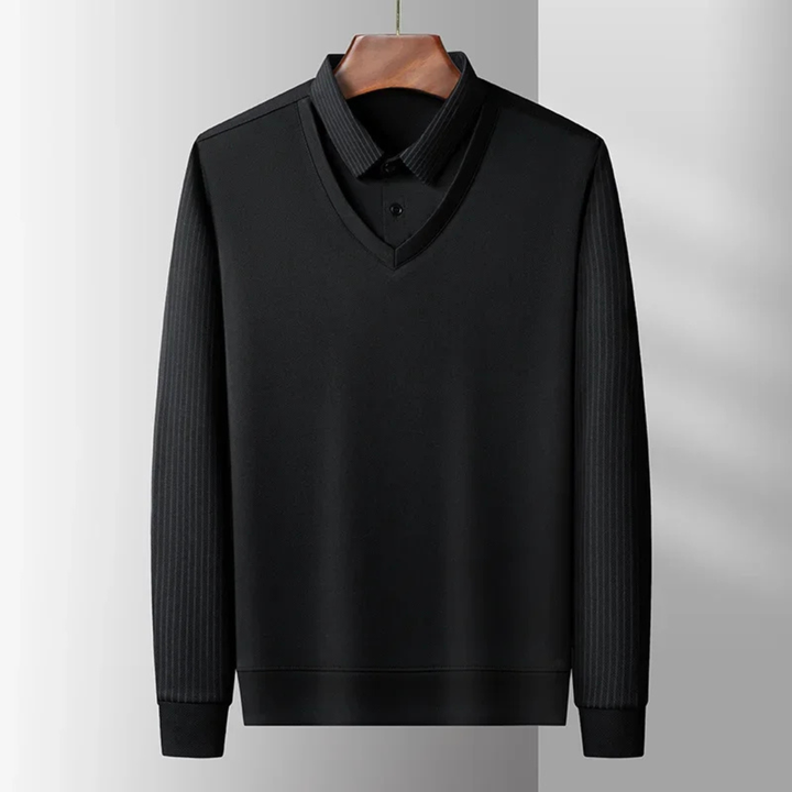 The Sirmione Men’s Casual Business Knit Polo Shirt