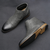 The Rapallo Men’s Classic Side Zip Leather Ankle Boots