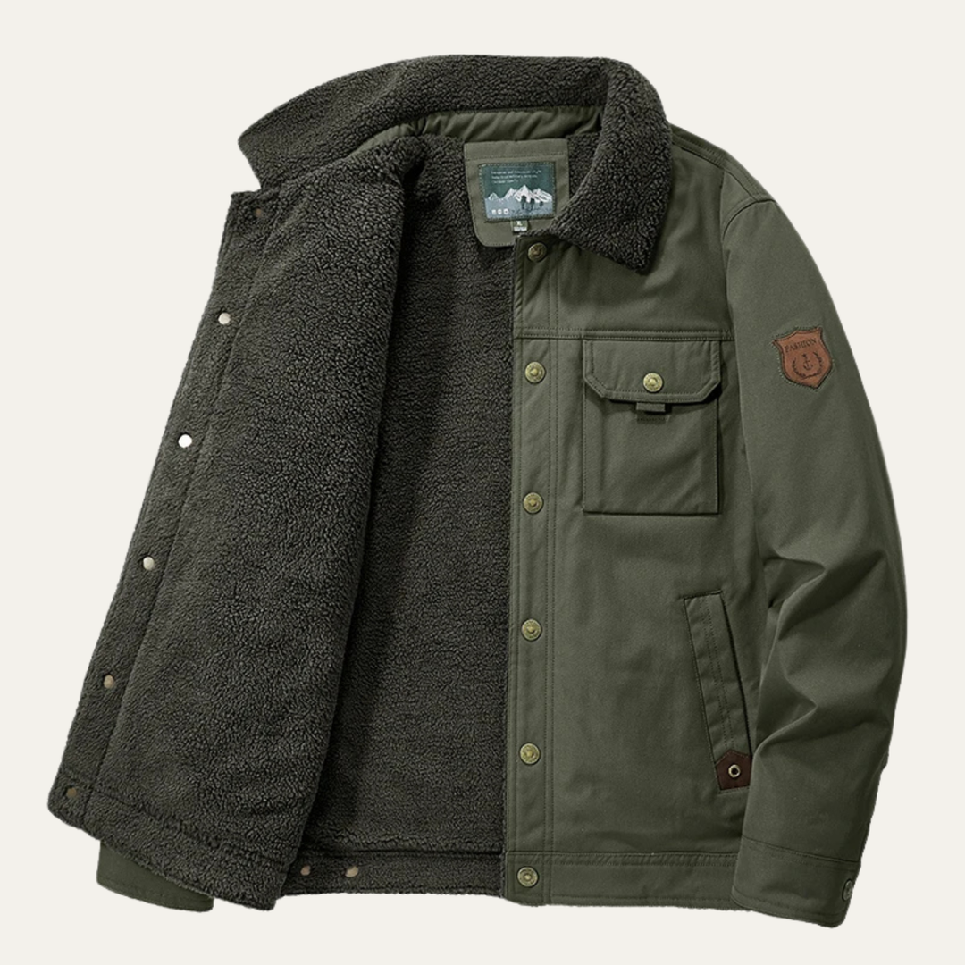 The Amalfi Men’s Fleece Lined Sherpa Jacket