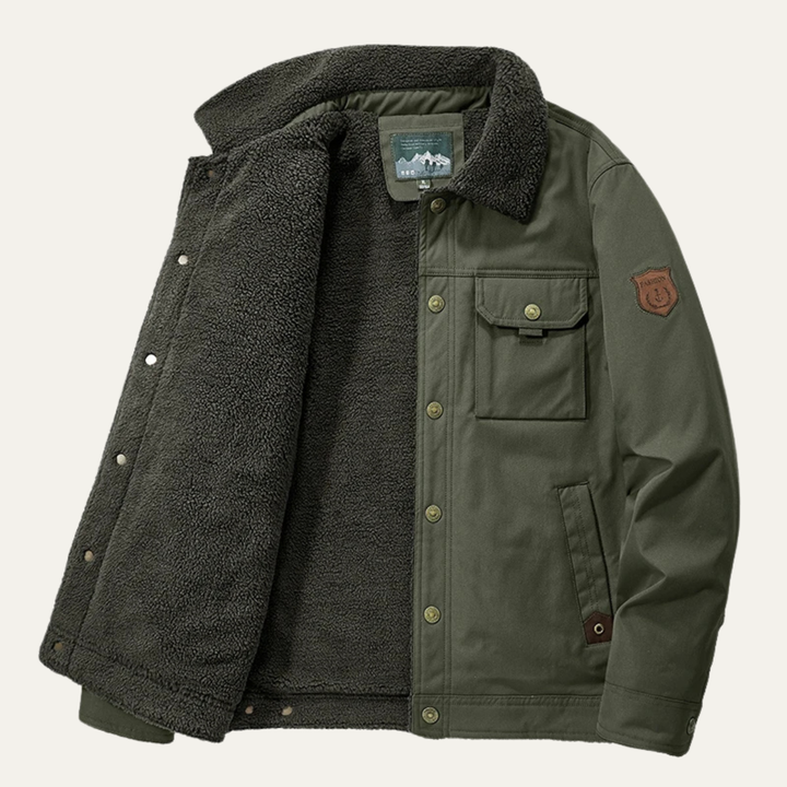 The Amalfi Men’s Fleece Lined Sherpa Jacket