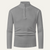 The Chester Men’s Elegant Wool Zip Knit Turtleneck Sweater