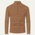 The Chester Men’s Elegant Wool Zip Knit Turtleneck Sweater