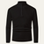 The Chester Men’s Elegant Wool Zip Knit Turtleneck Sweater