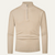 The Chester Men’s Elegant Wool Zip Knit Turtleneck Sweater