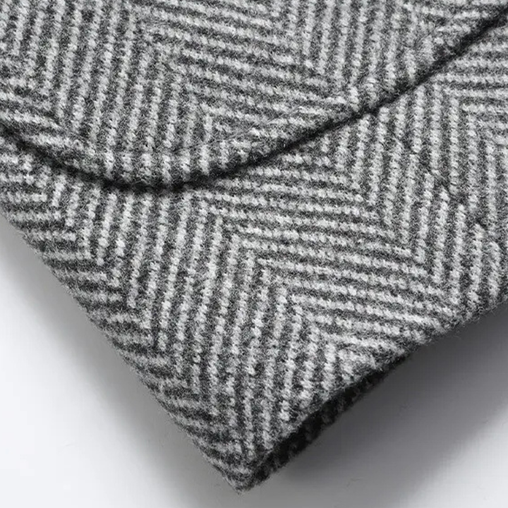 The Davos Men’s Smart Casual Single Breasted Wool Blend Blazer