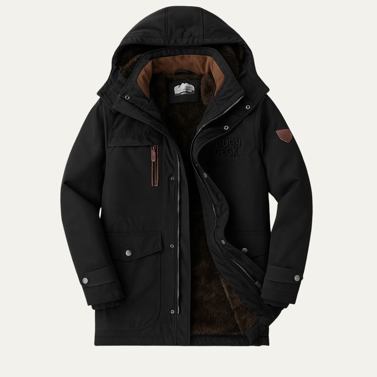 The Chamonix Quilted Loose Fit Jacket for Men - Weather Resistant