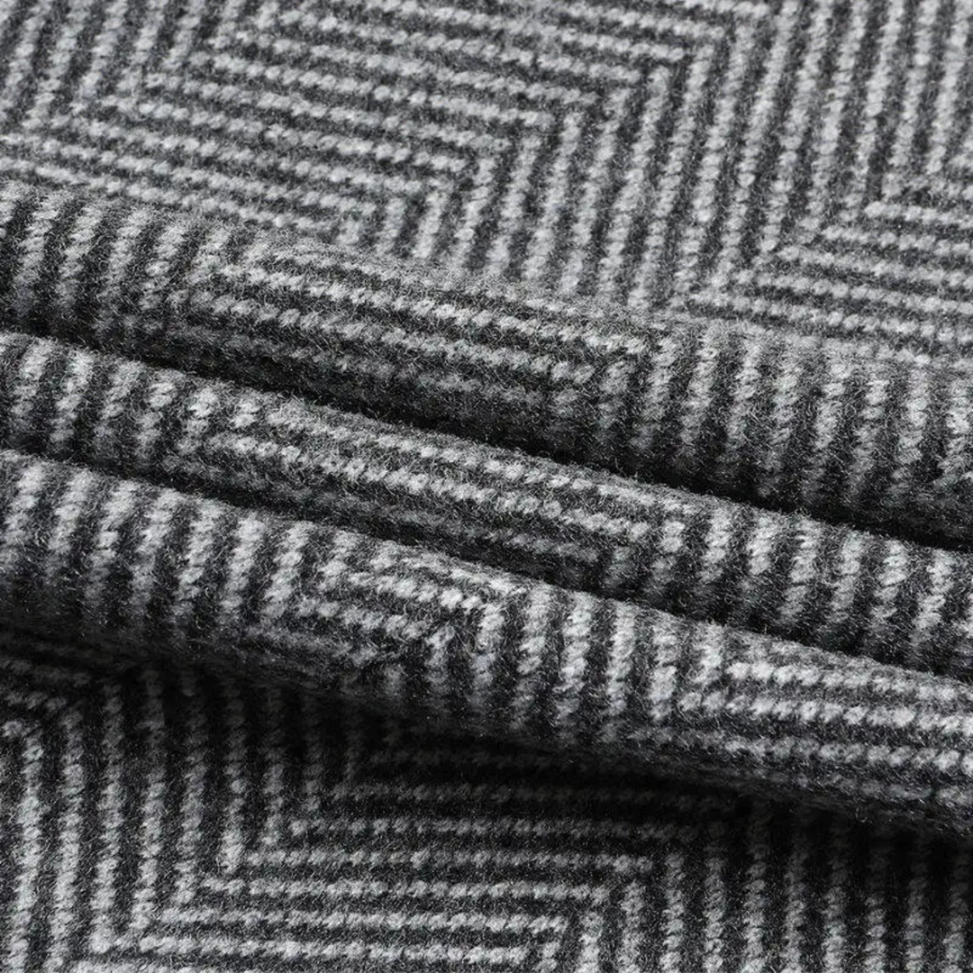 The Hamburg Men’s Slim Fit Smart Casual Houndstooth Check Blazer