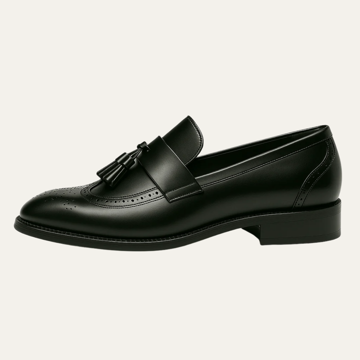 The Viareggio Men’s Leather Penny Loafers