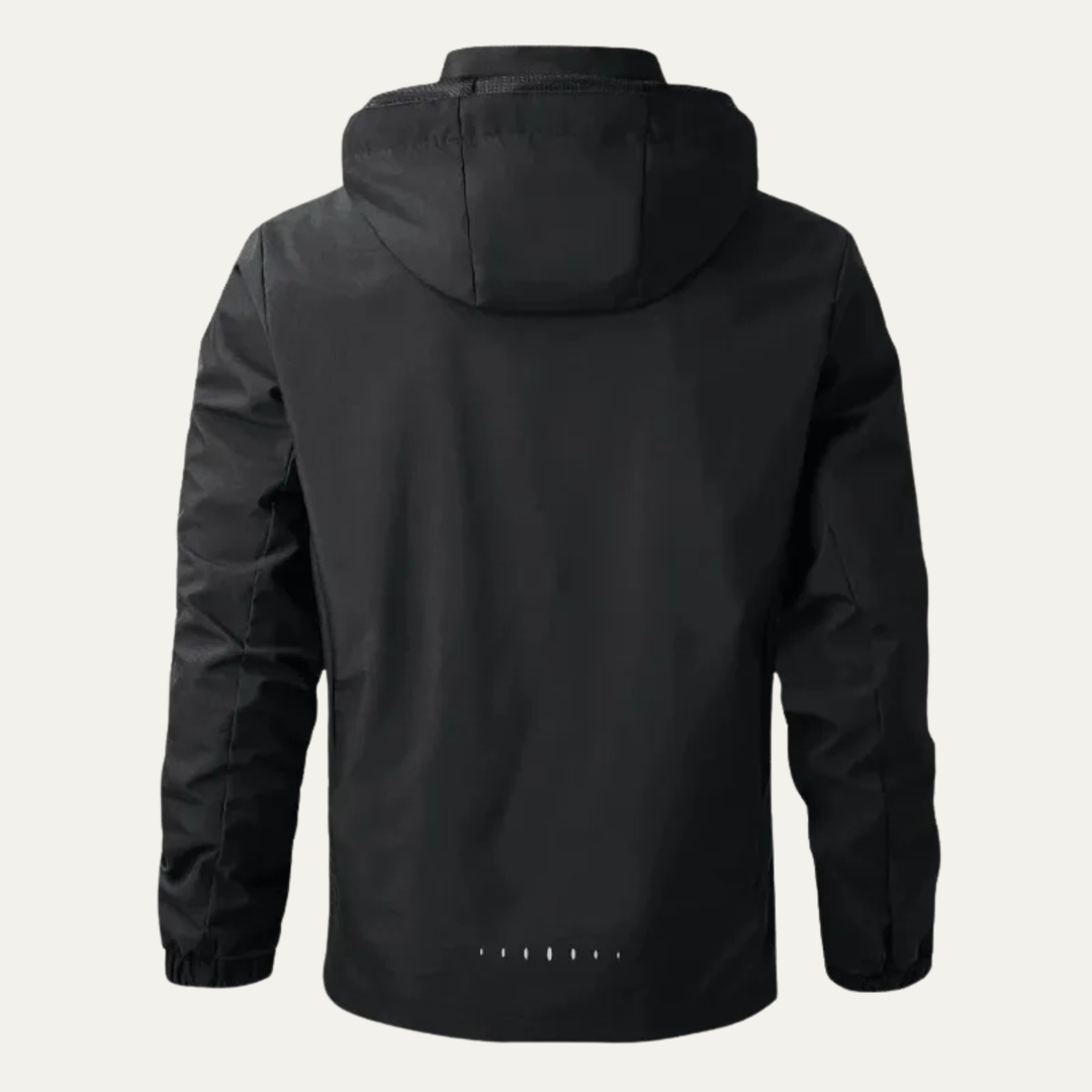 The Grandmere Waterproof Softshell Rain Jacket – Windproof Hooded Outdoor Hiking Coat